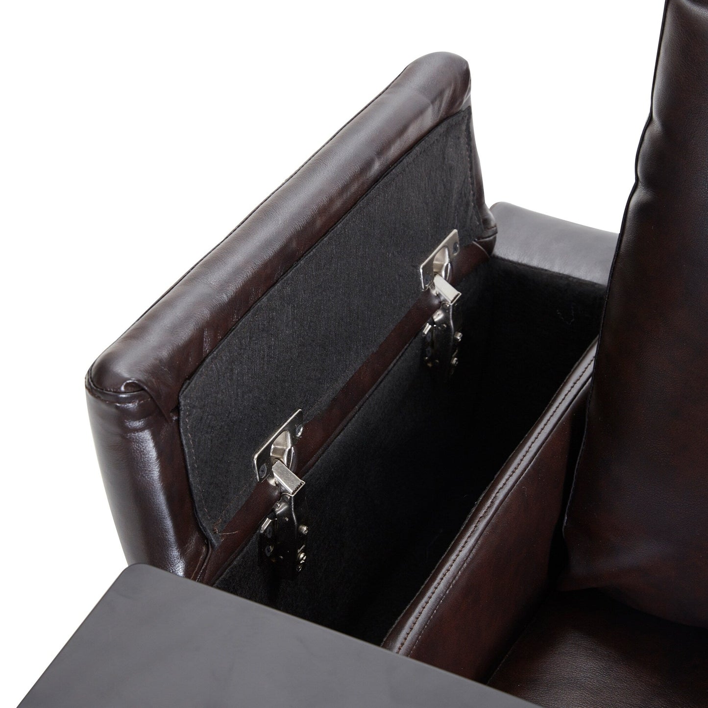 Fauteuil inclinable électrique Nestfair avec 2 porte-gobelets et plateau pivotant à 360°