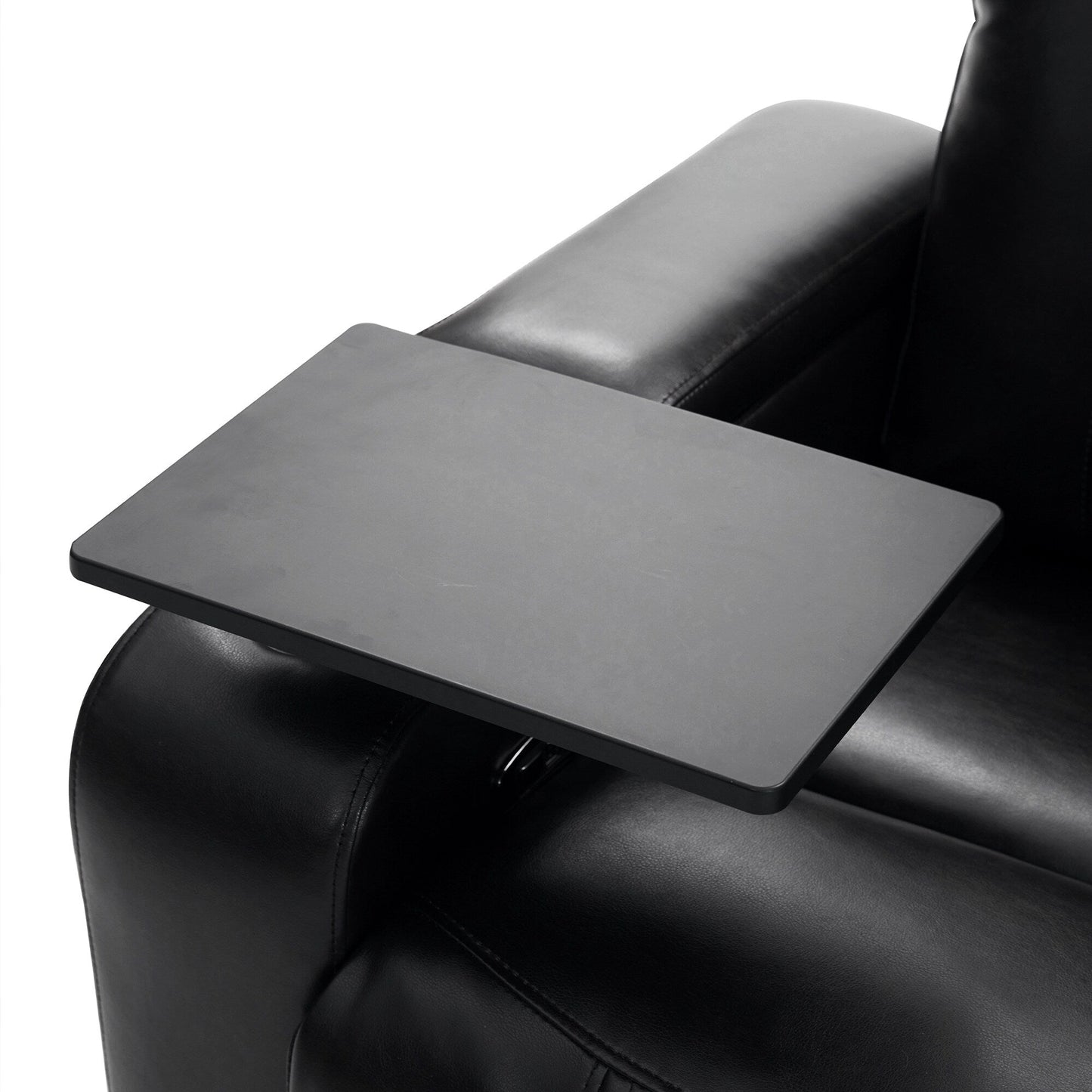 Fauteuil inclinable électrique Nestfair avec 2 porte-gobelets et plateau pivotant à 360°