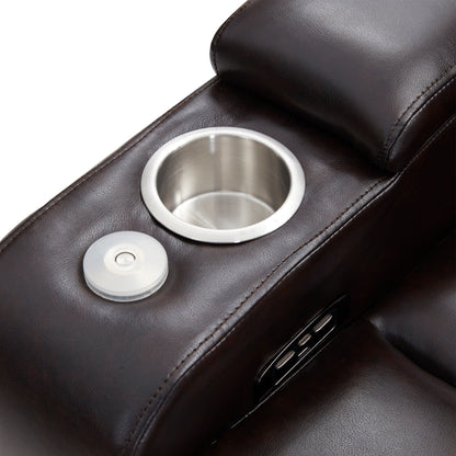 Fauteuil inclinable électrique Nestfair avec 2 porte-gobelets et plateau pivotant à 360°