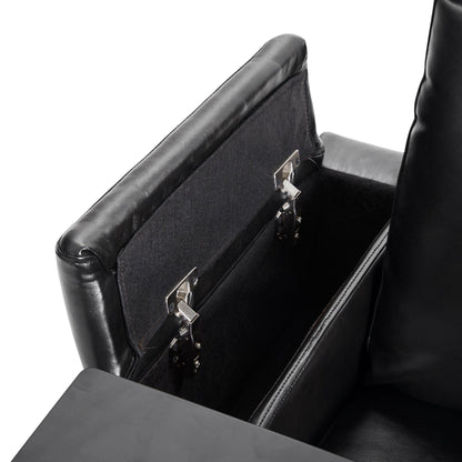 Fauteuil inclinable électrique Nestfair avec 2 porte-gobelets et plateau pivotant à 360°