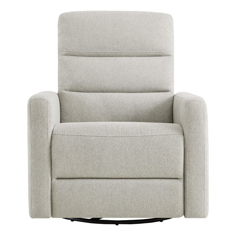 Fauteuil inclinable pivotant électrique Jason avec appui-tête et ports de chargement USB