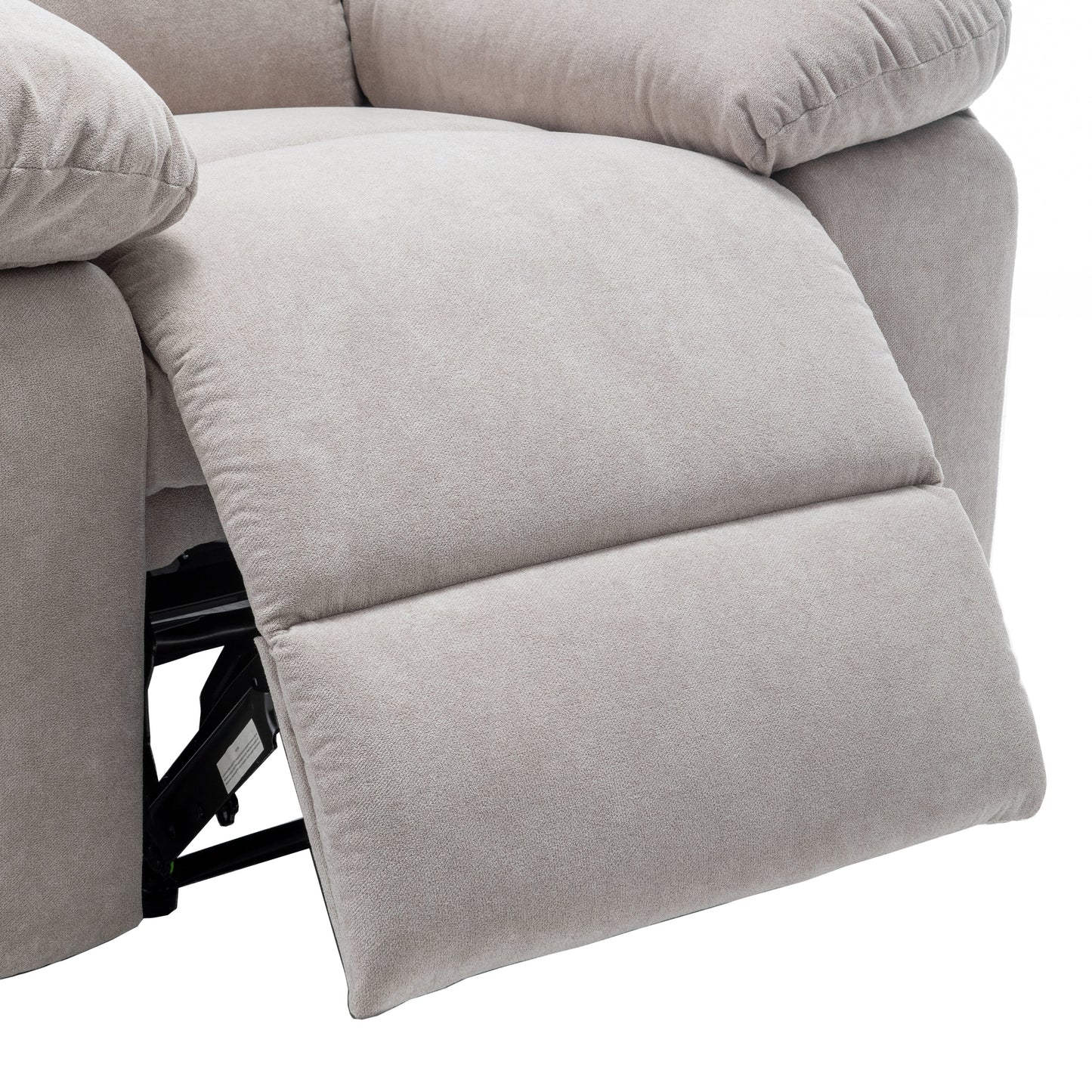 Fauteuil inclinable électrique avec massage et chauffage réglables