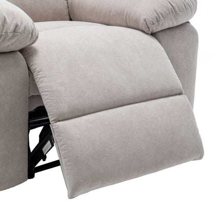Fauteuil inclinable électrique avec massage et chauffage réglables