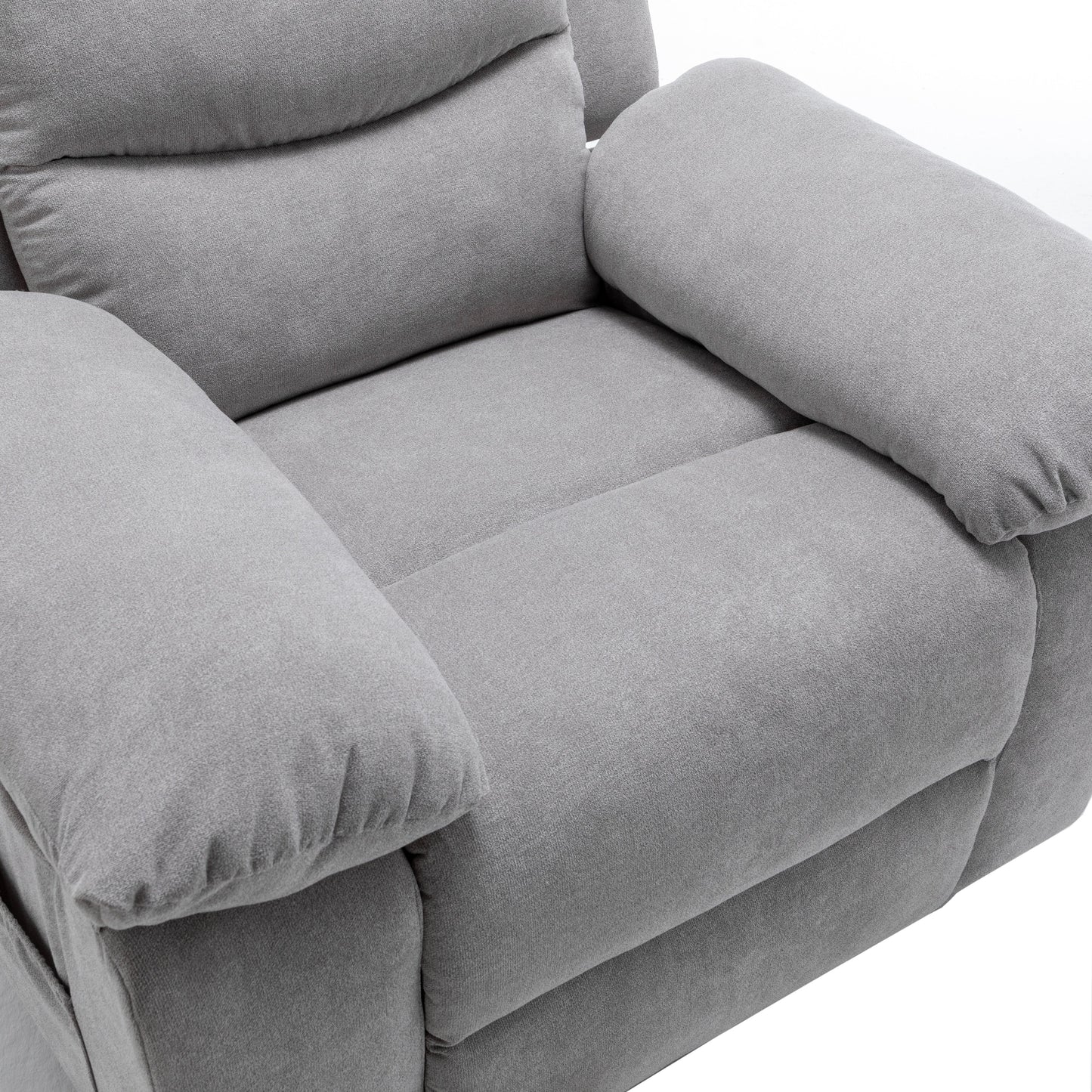 Fauteuil inclinable électrique avec fonction de massage réglable - 36,63 x 38,13 x 40,50