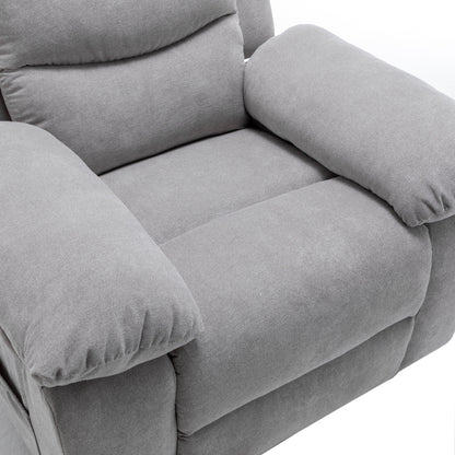 Fauteuil inclinable électrique avec fonction de massage réglable - 36,63 x 38,13 x 40,50