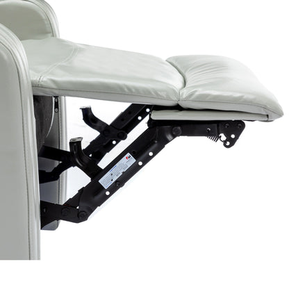 Fauteuil inclinable électrique avec porte-gobelet rafraîchissant, haut-parleur Bluetooth, lumières LED, ports USB, plateau et rangement dissimulé