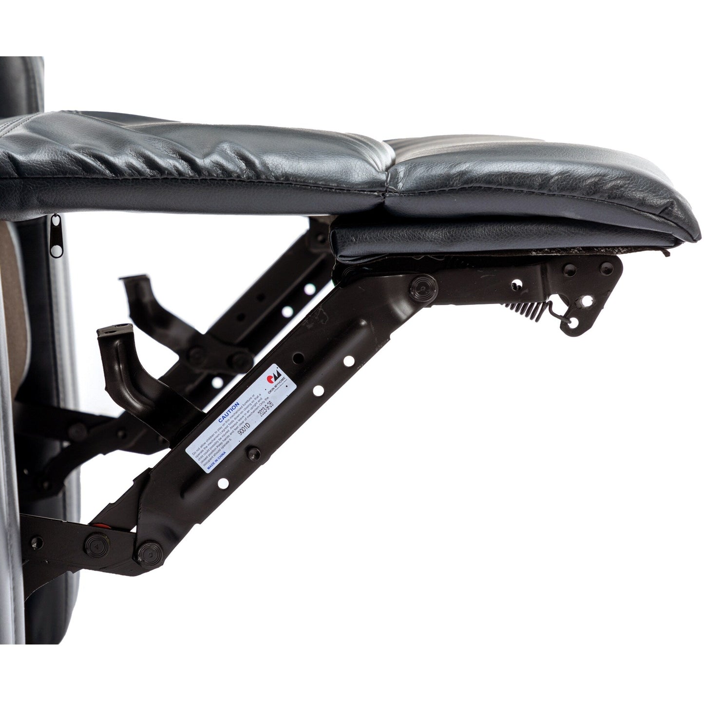 Fauteuil inclinable électrique avec porte-gobelet rafraîchissant, haut-parleur Bluetooth, lumières LED, ports USB, plateau et rangement dissimulé