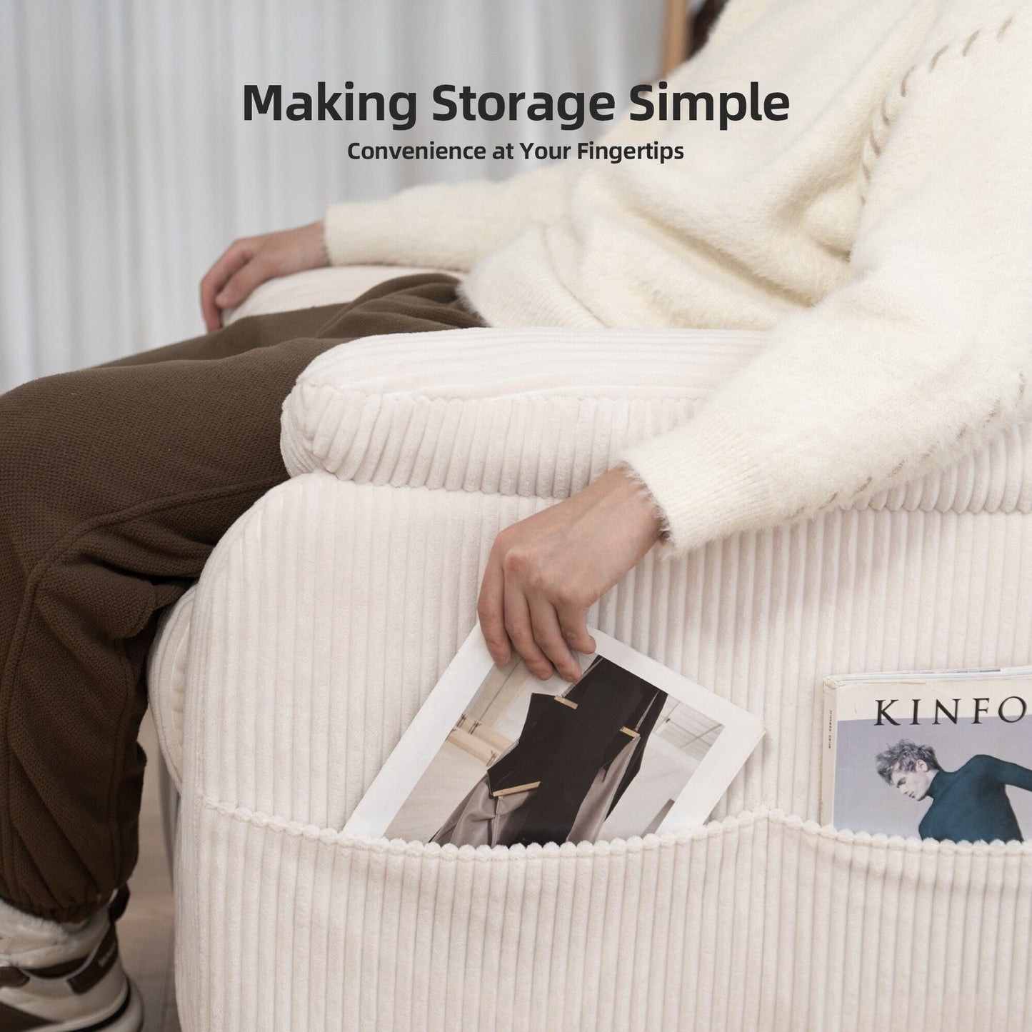 Fauteuil inclinable pivotant électrique avec ports USB et Type-C - Pivotant à 270°, inclinable à l'infini, rembourrage ergonomique