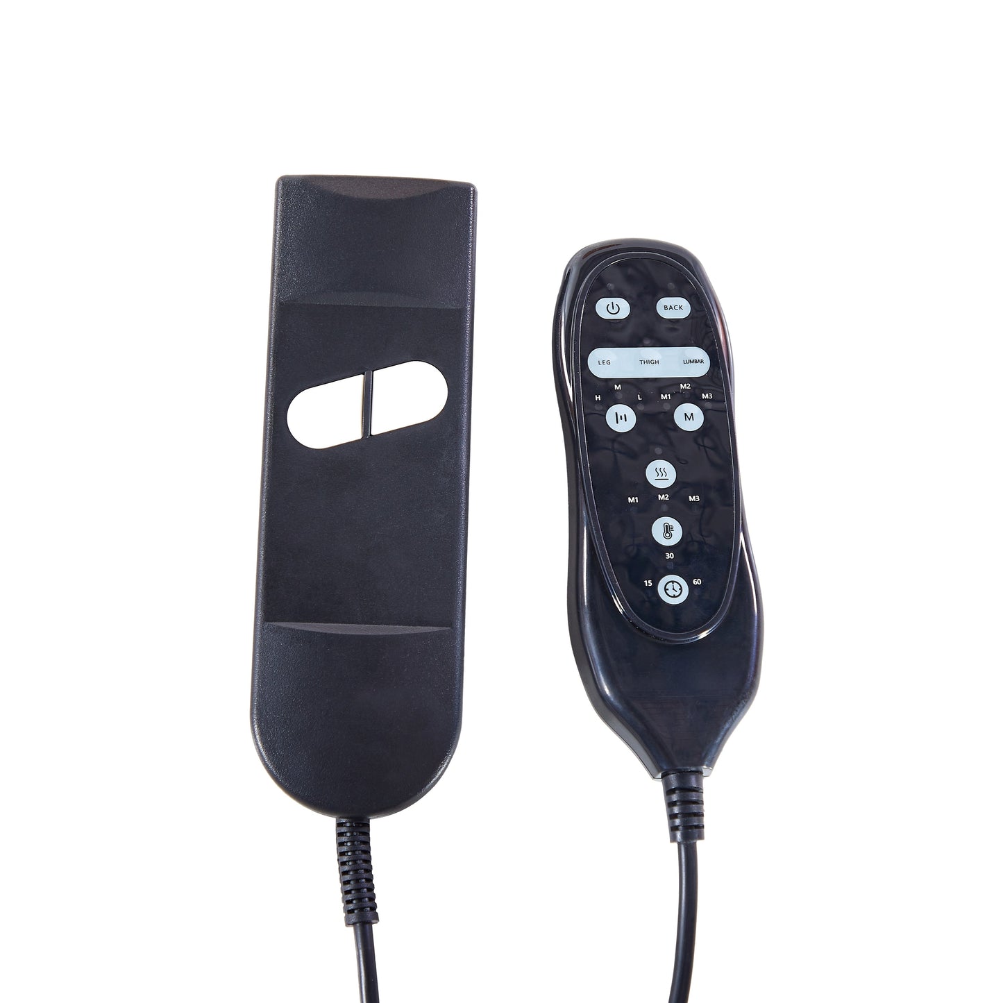 Fauteuil inclinable pivotant et électrique avec moteur OKIN, 8 points de vibration, chauffage lombaire, repose-pieds extensible, inclinaison infinie