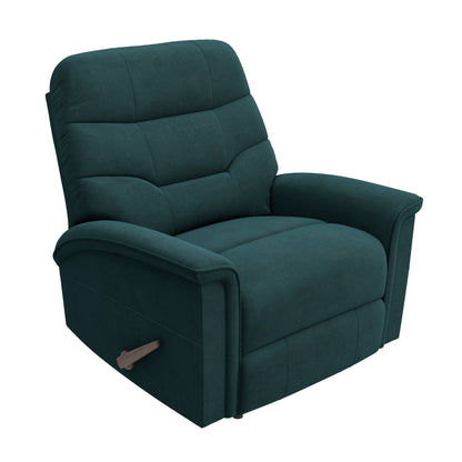 Fauteuil inclinable mural ProLounger Beck en microfibre bleu moyen