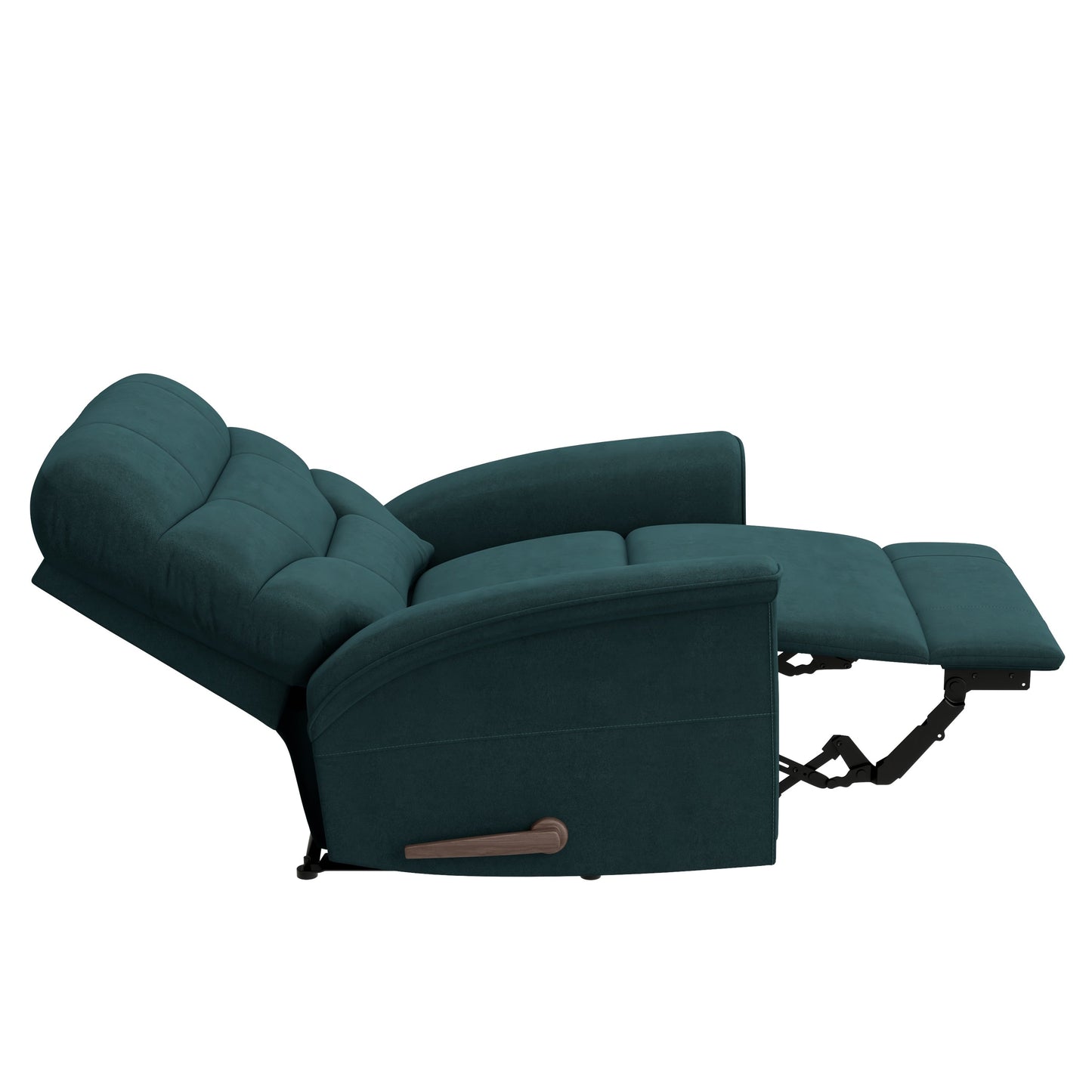 Fauteuil inclinable mural ProLounger Beck en microfibre bleu moyen