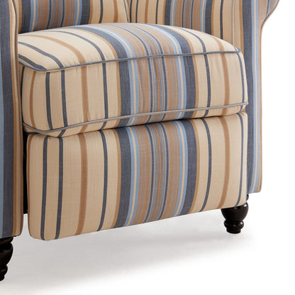 Fauteuil inclinable bleu Copper Grove Lassen