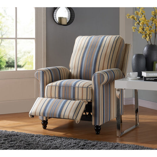 Fauteuil inclinable bleu Copper Grove Lassen