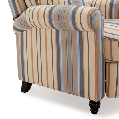 Fauteuil inclinable bleu Copper Grove Lassen