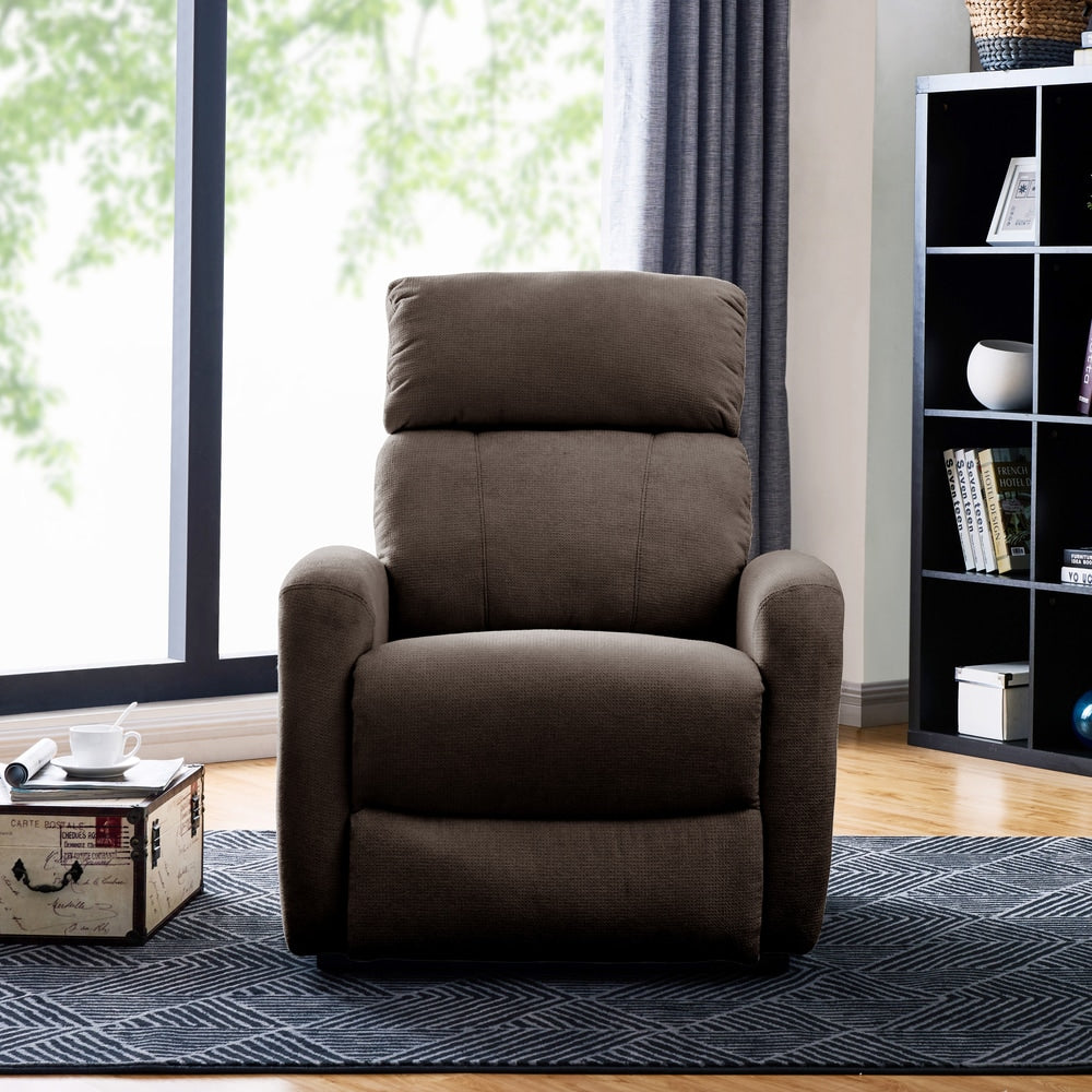 Fauteuil inclinable et releveur électrique Jessie Brown Chenille de Copper Grove