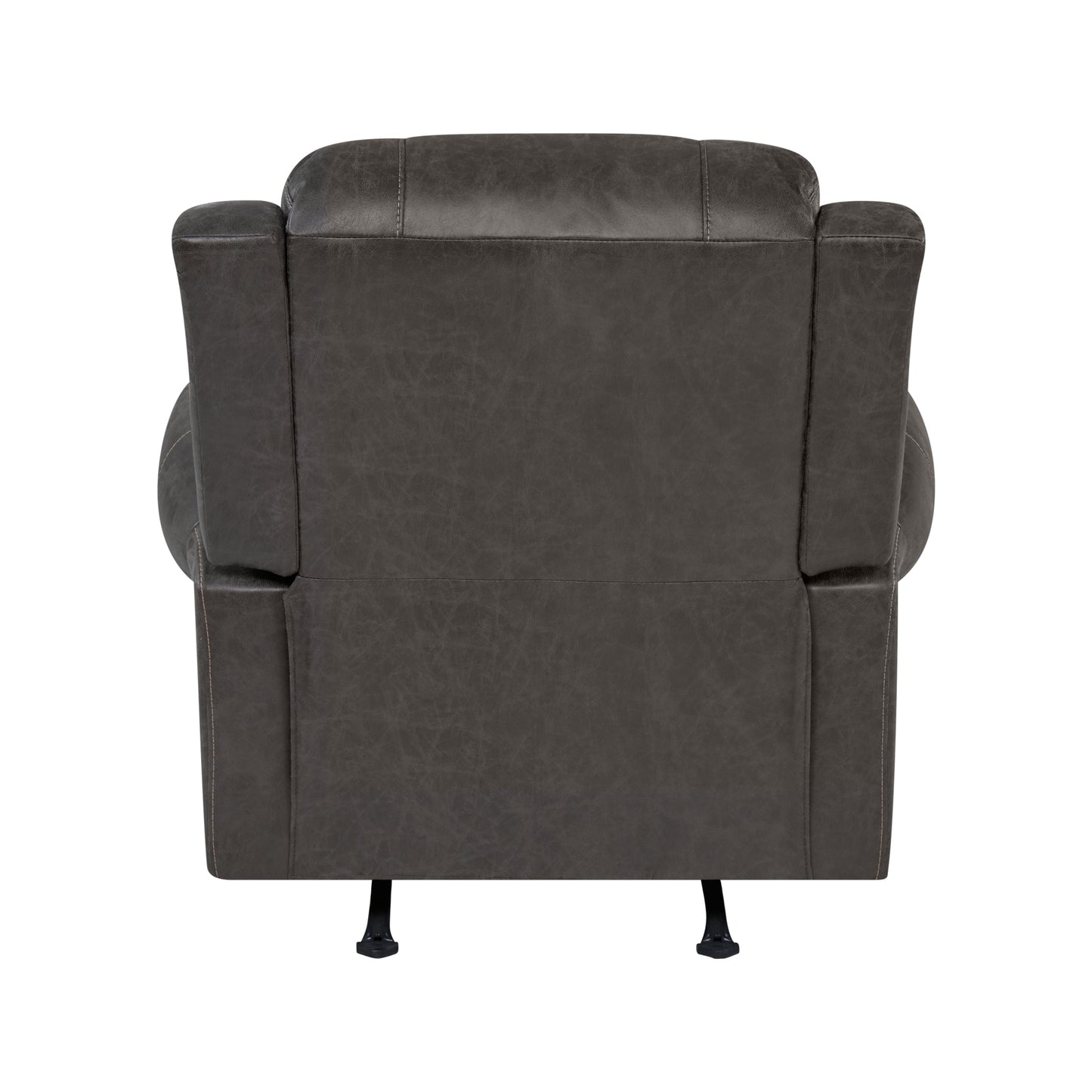 Fauteuil inclinable à bascule extra large Copper Grove Dilsen avec accoudoirs roulés