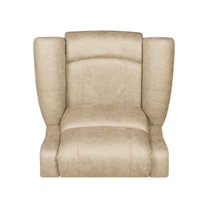 Fauteuil inclinable à bascule extra large Copper Grove Dilsen avec accoudoirs roulés