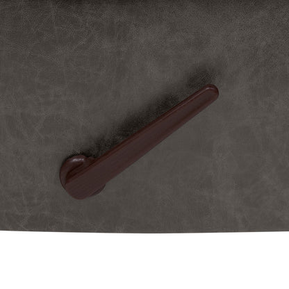 Fauteuil inclinable à bascule extra large Copper Grove Dilsen avec accoudoirs roulés