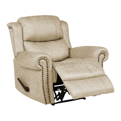 Fauteuil inclinable extra large à accoudoirs roulés Copper Grove Dilsen