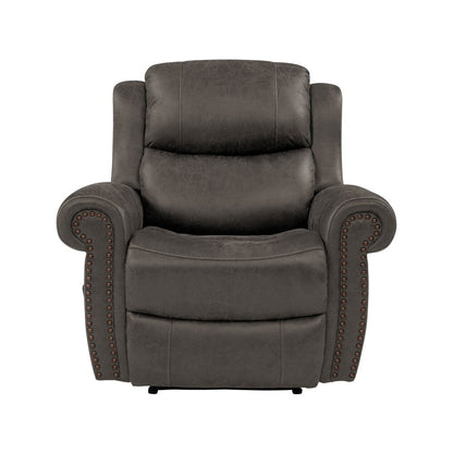 Fauteuil inclinable extra large à accoudoirs roulés Copper Grove Dilsen