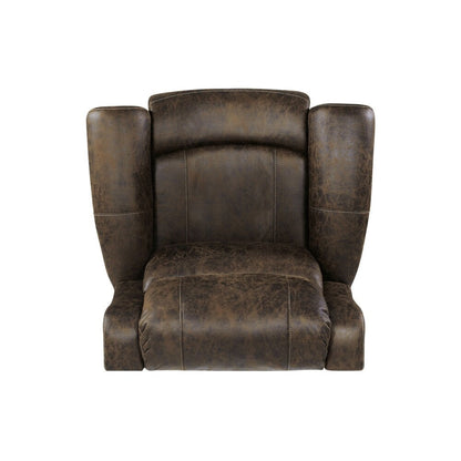 Fauteuil inclinable extra large à accoudoirs roulés Copper Grove Dilsen