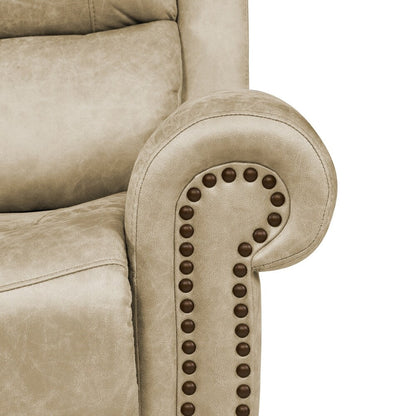 Fauteuil inclinable extra large à accoudoirs roulés Copper Grove Dilsen