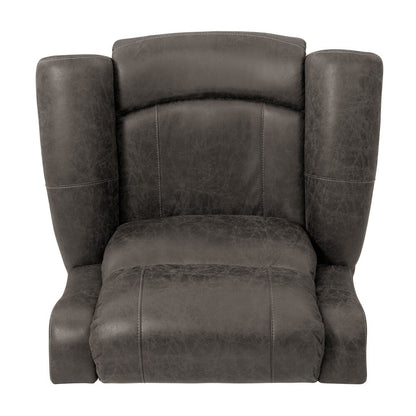 Fauteuil inclinable extra large à accoudoirs roulés Copper Grove Dilsen