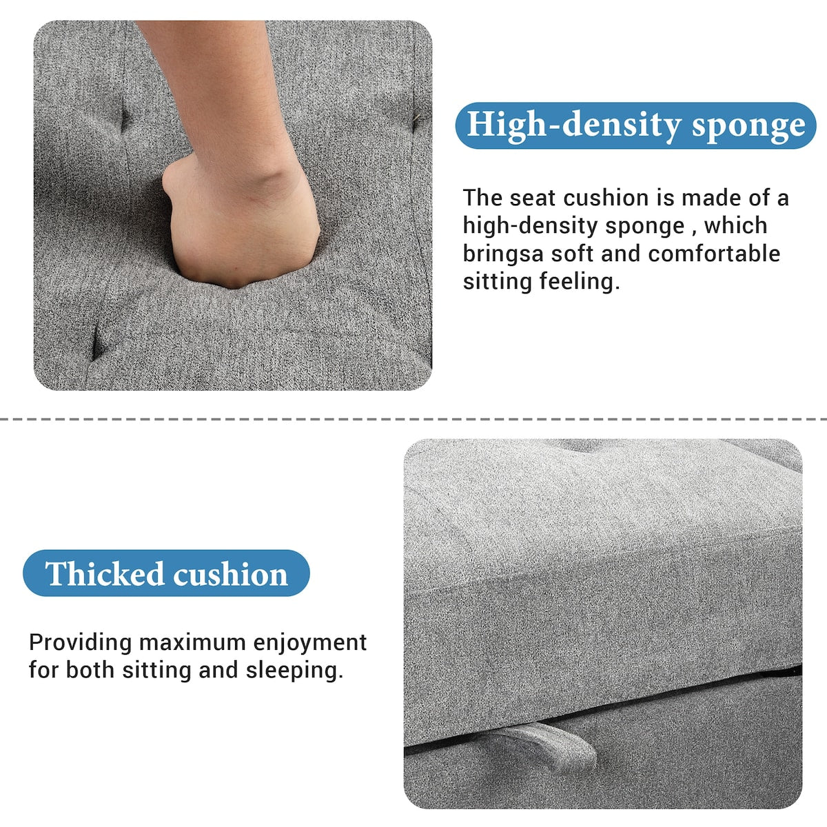 Canapé-lit gigogne Canapé-lit gigogne, canapé-lit