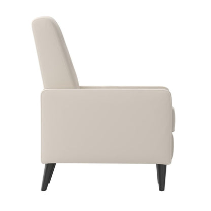 Fauteuil inclinable à dossier capitonné