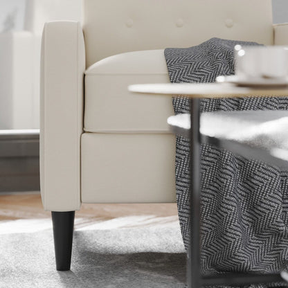 Fauteuil inclinable à dossier capitonné