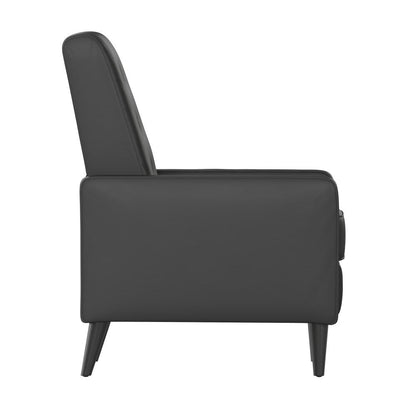 Fauteuil inclinable à dossier capitonné