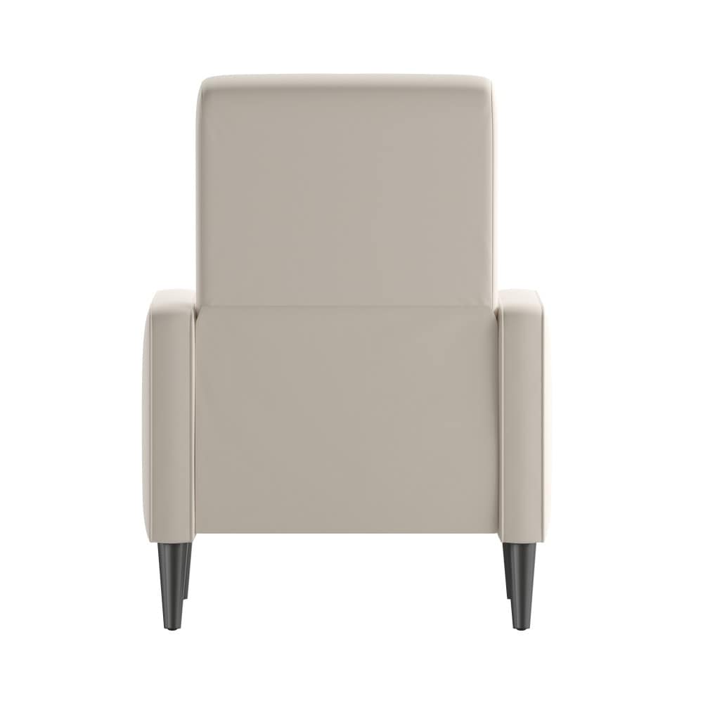 Fauteuil inclinable à dossier capitonné