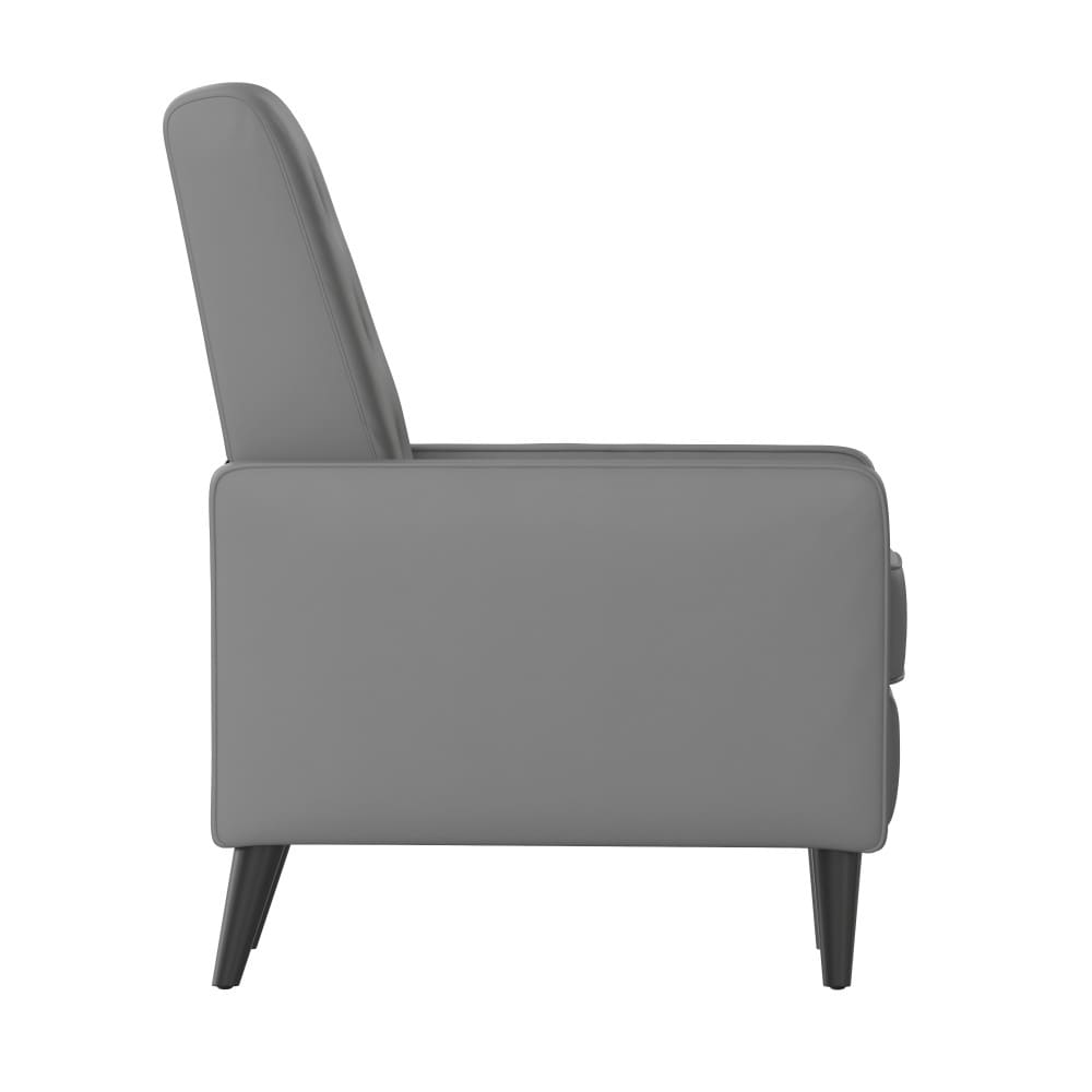 Fauteuil inclinable à dossier capitonné