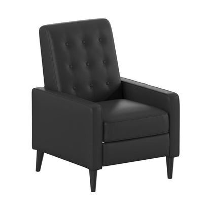 Fauteuil inclinable à dossier capitonné