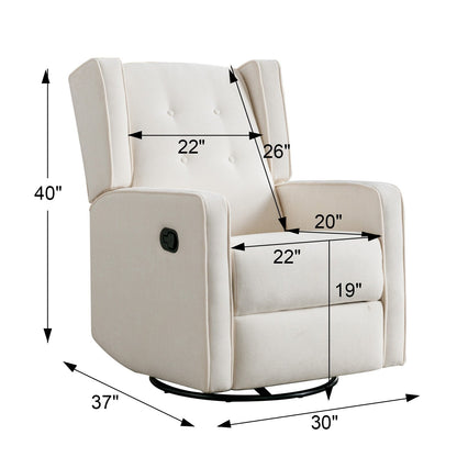 Fauteuil inclinable pivotant à bascule de course, siège simple, ensemble de deux