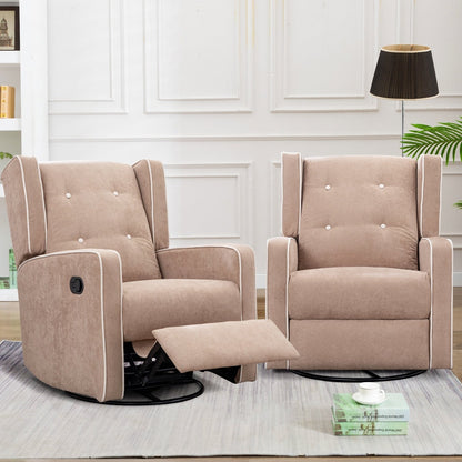 Fauteuil inclinable pivotant à bascule de course, siège simple, ensemble de deux