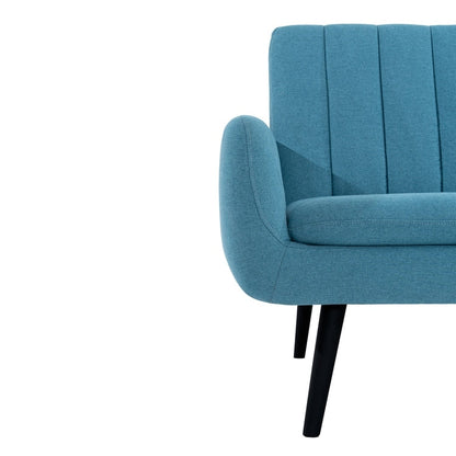 Canapé-lit futon moderne, canapé-lit futon convertible, canapé-lit en lin à dossier divisé pour salon