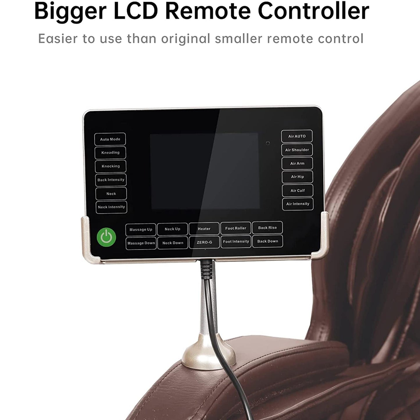 Fauteuil de massage chauffant Ukuowu Favor-03 Plus ADV avec écran LCD, double cœur S Track, contrôle par application, Shiatsu zéro gravité