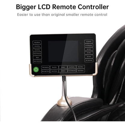 Fauteuil de massage chauffant Ukuowu Favor-03 Plus ADV avec écran LCD, double cœur S Track, contrôle par application, Shiatsu zéro gravité