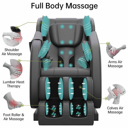 Fauteuil de massage chauffant pour tout le corps Ukuowu Favor-MM350 avec mode zéro gravité et lecteur de musique Bluetooth