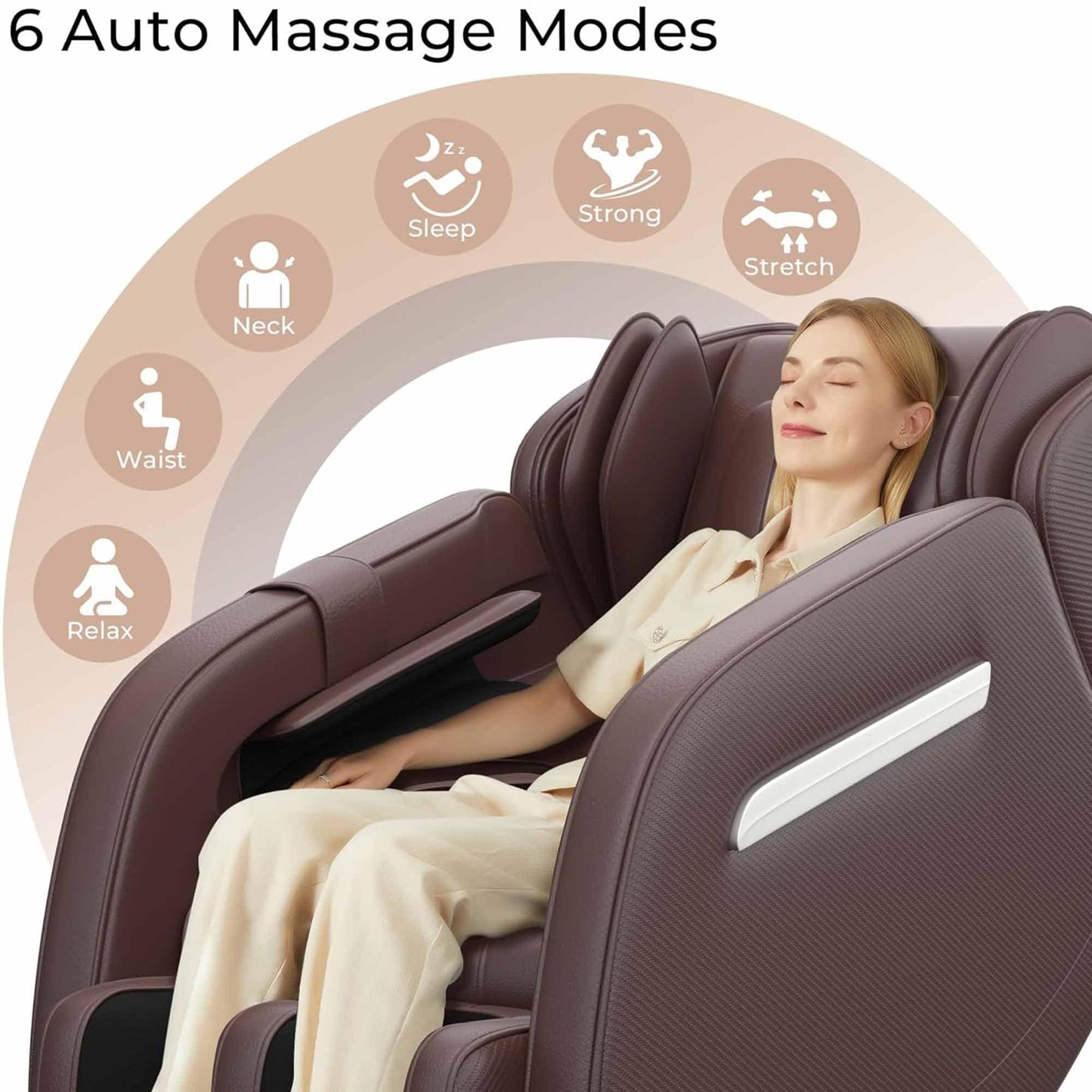 Fauteuil de massage chauffant pour tout le corps Ukuowu Favor-MM350 avec mode zéro gravité et lecteur de musique Bluetooth