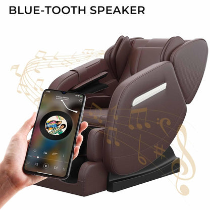 Fauteuil de massage chauffant pour tout le corps Ukuowu Favor-MM350 avec mode zéro gravité et lecteur de musique Bluetooth