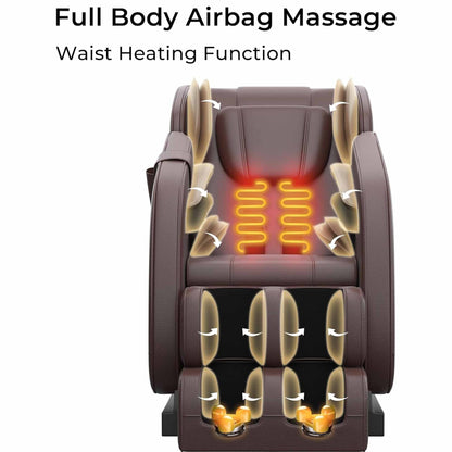 Fauteuil de massage chauffant pour tout le corps Ukuowu Favor-MM350 avec mode zéro gravité et lecteur de musique Bluetooth