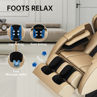 Fauteuil de massage chauffant pour tout le corps Ukuowu Favor-MM350 avec mode zéro gravité et lecteur de musique Bluetooth