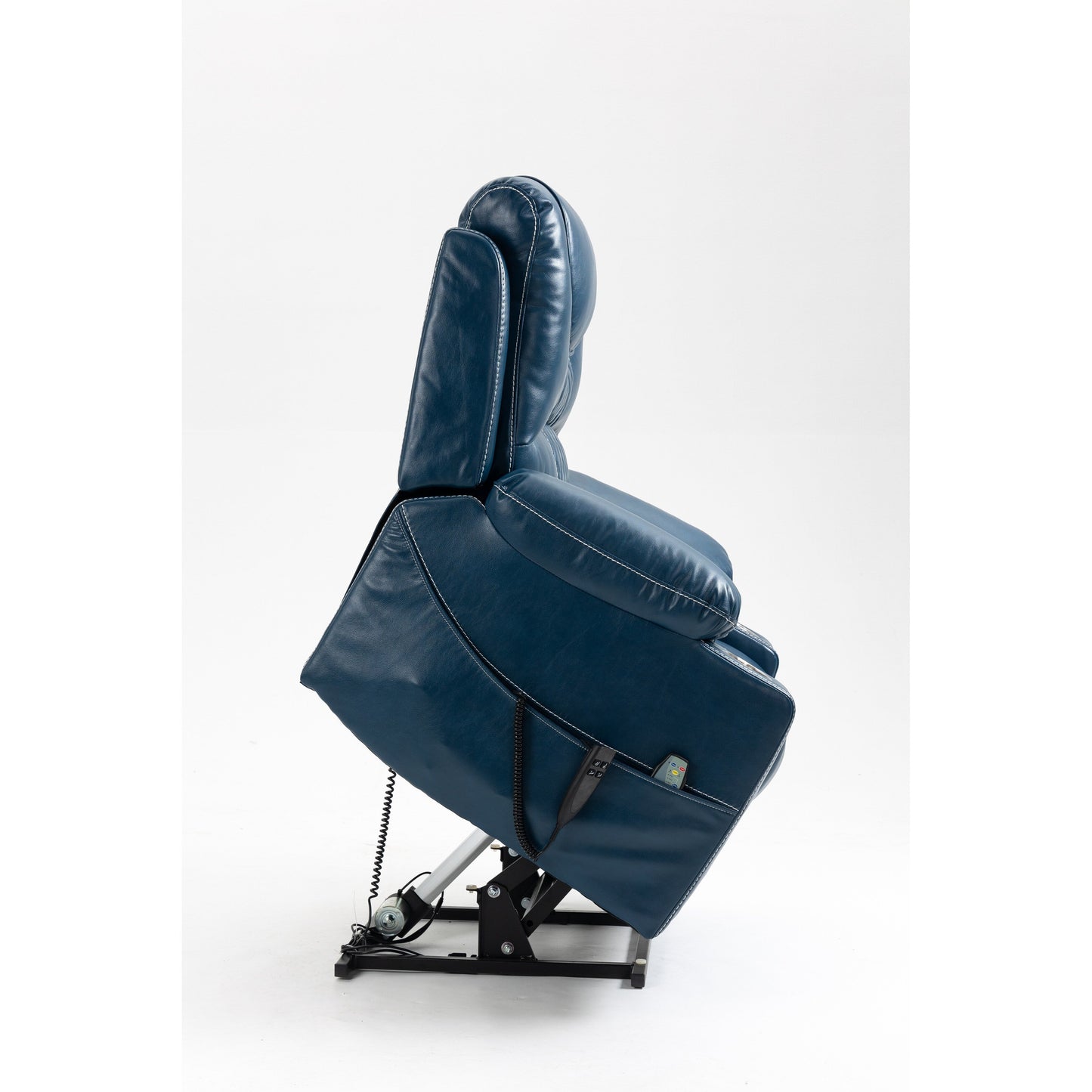 Fauteuil inclinable - Capacité de 181 kg, double moteur OKIN, massage/chauffage - Inclinaison à 180°, position zéro gravité