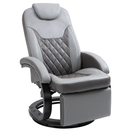 Fauteuil inclinable avec repose-pieds et appui-tête