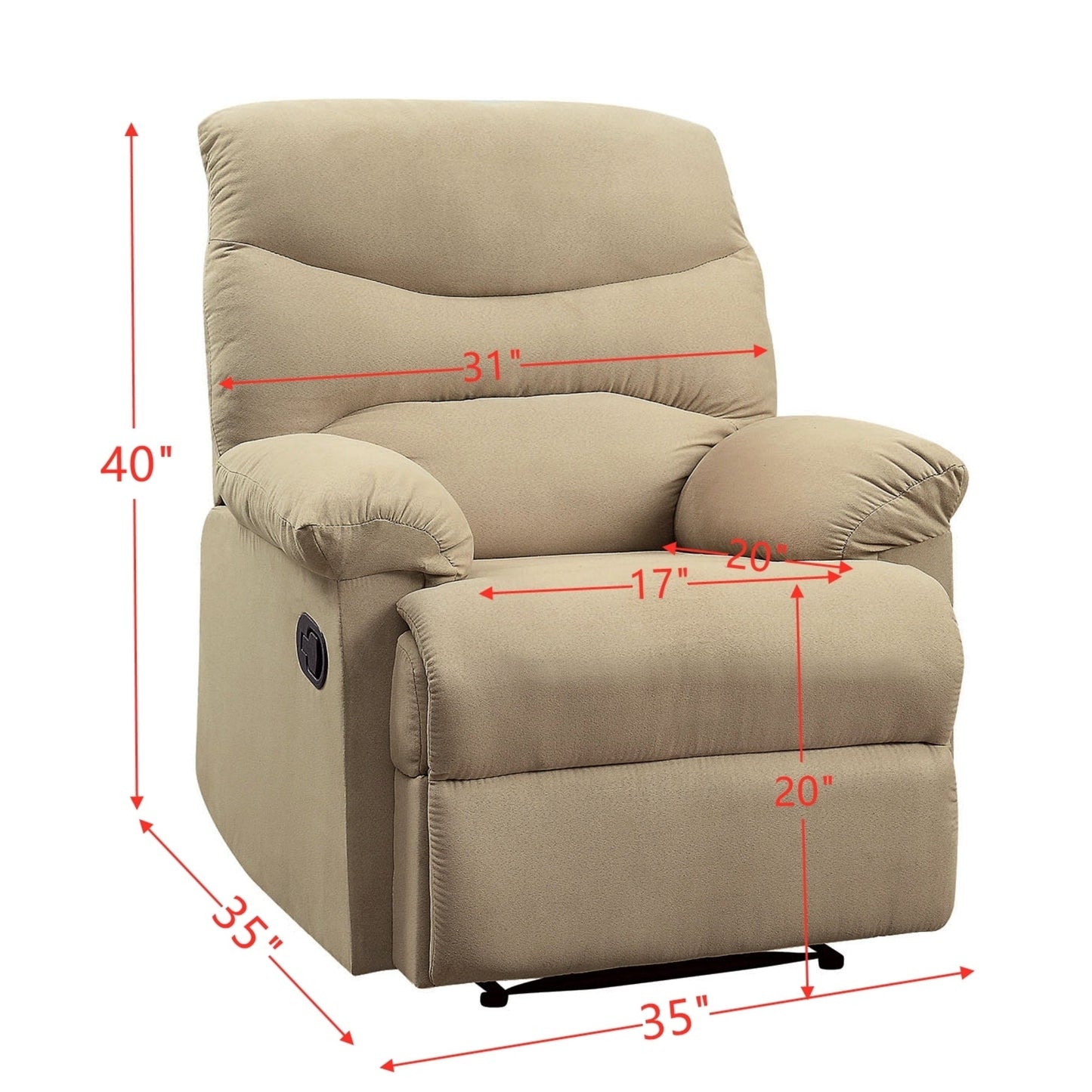 Fauteuil inclinable pour le salon