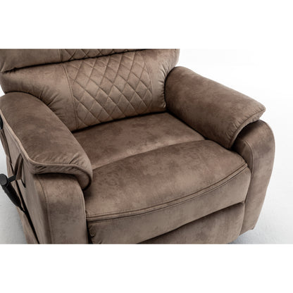 Fauteuil inclinable avec moteur silencieux OKIN - Inclinaison à 180°, télécommande, dossier/repose-pieds séparé