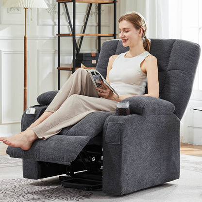 Fauteuil inclinable, fauteuil de massage inclinable et chauffant, fauteuil électrique releveur pour home cinéma, pour salon