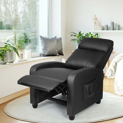 Fauteuil de massage inclinable, canapé simple ergonomique réglable avec rembourrage